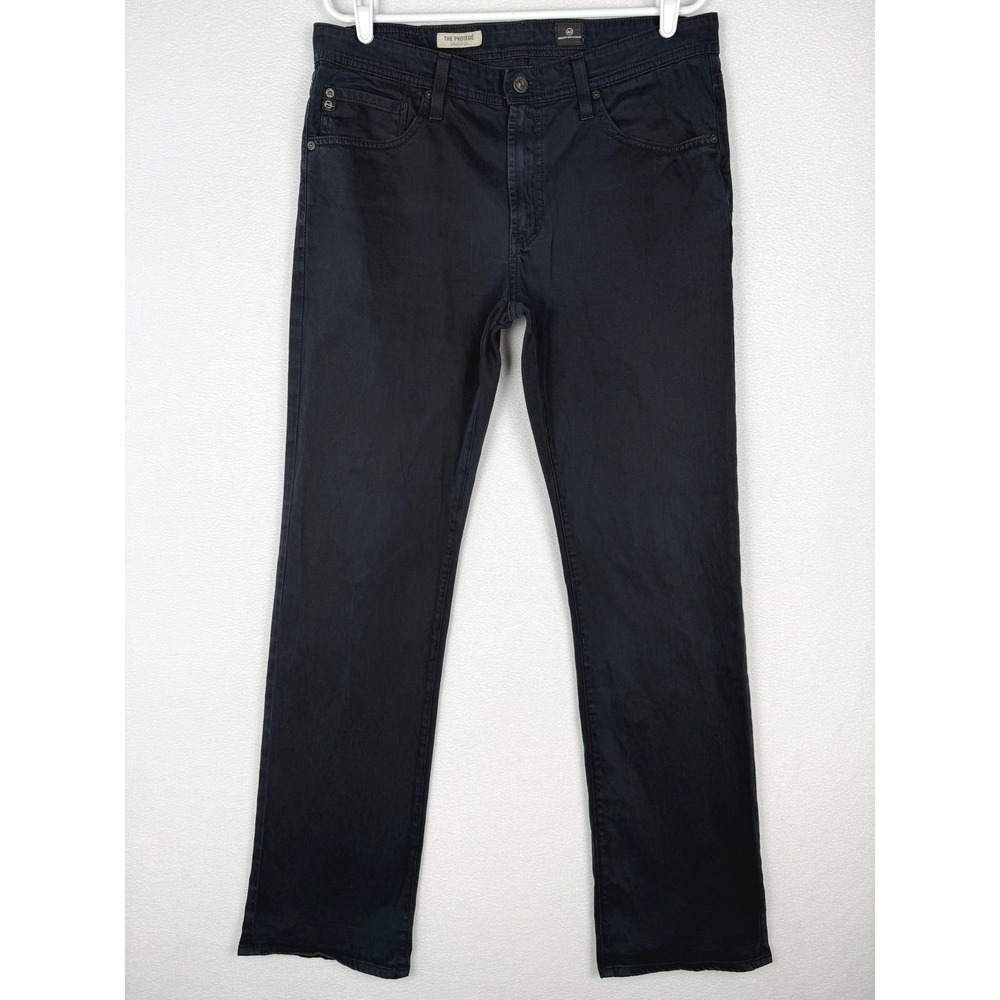AG Adriano Goldschmied The Protege Pants Mens 34x34 Black Straight Leg